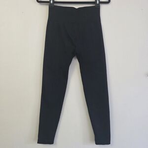 High-Waist Black Active Leggings